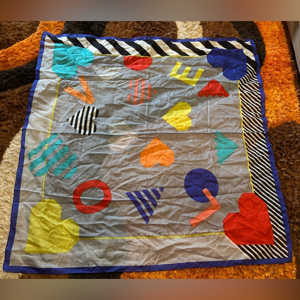 Jammers & Leufgen, Colorful, Silk Blend, Fashion Scarf